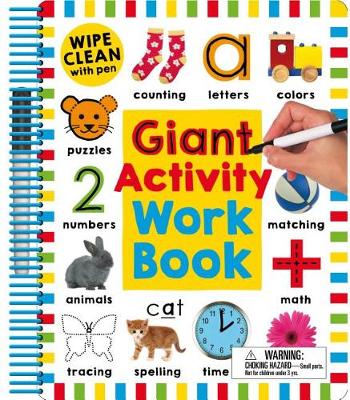 Book cover for Wipe Clean: Giant Activity Workbook