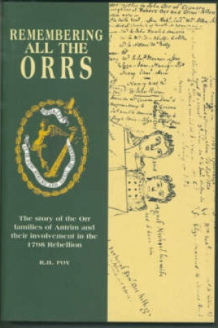 Cover of Remembering All the Orrs