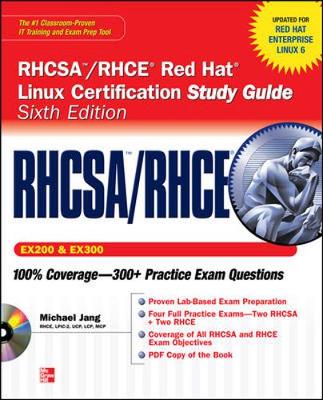 Cover of RHCSA/RHCE Red Hat Linux Certification Study Guide (Exams EX200 & EX300)