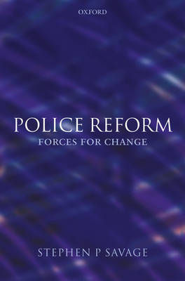 Book cover for Police Reform: Forces for Change