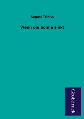 Book cover for Wenn Die Sonne Sinkt