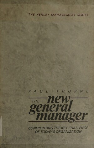 Cover of New General Manager