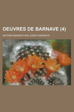 Cover of Oeuvres de Barnave (4)