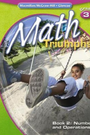 Cover of Math Triumphs, Grade 3, Book 2: Number and Operations