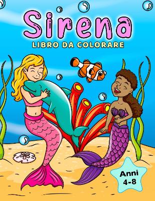 Book cover for Sirena Libro da Colorare