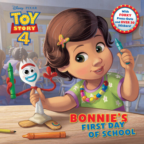 Book cover for Bonnie's First Day of School (Disney/Pixar Toy Story 4)