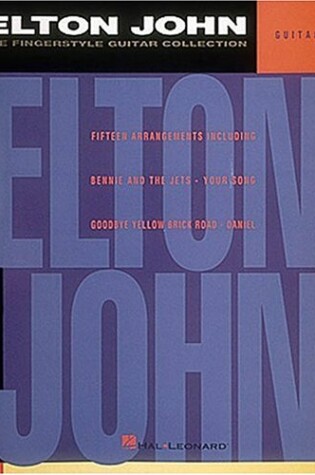 Cover of Elton John - The Fingerstyle Collection