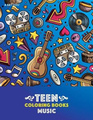 Book cover for Teen Coloring Books