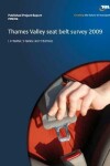 Book cover for Thames Valley seat belt survey
