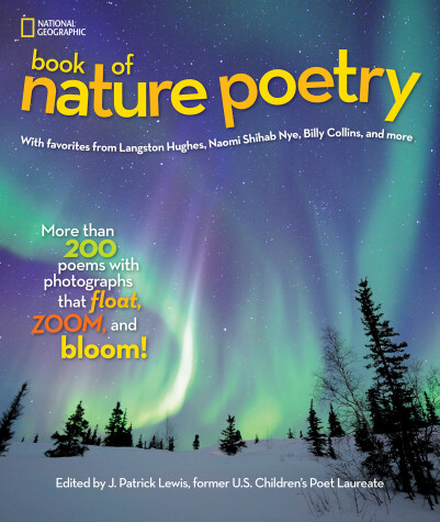 Book cover for National Geographic Book of Nature Poetry
