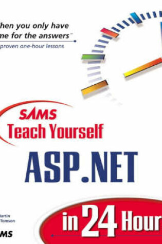 Cover of Sams Teach Yourself ASP.NET in 24 Hours
