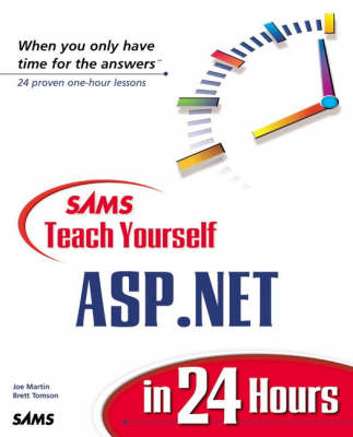 Book cover for Sams Teach Yourself ASP.NET in 24 Hours