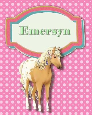 Book cover for Handwriting and Illustration Story Paper 120 Pages Emersyn