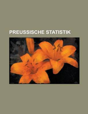 Book cover for Preussische Statistik