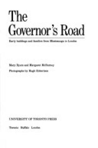 Cover of Governor's Road