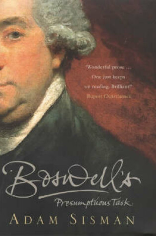 Cover of Boswell's Presumptuous Task