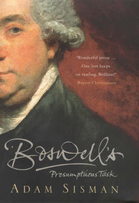 Book cover for Boswell's Presumptuous Task