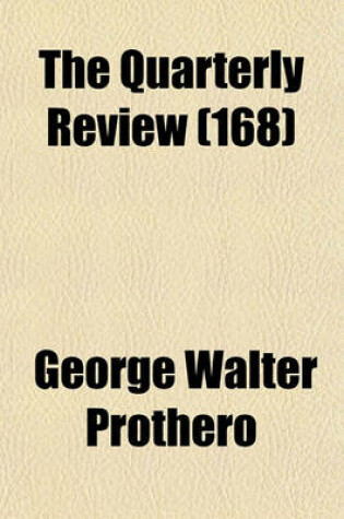 Cover of The Quarterly Review (Volume 168)