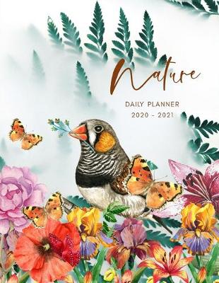 Book cover for 2020 2021 15 Months Nature Leaves Daily Planner