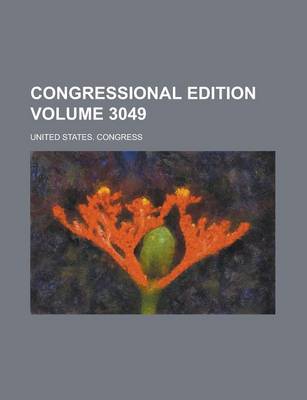 Book cover for Congressional Edition Volume 3049