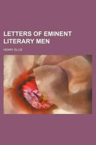 Cover of Letters of Eminent Literary Men