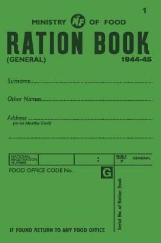 Cover of Ration Book 1944-45