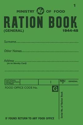 Book cover for Ration Book 1944-45