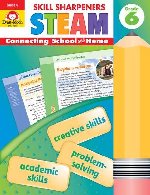 Book cover for Skill Sharpeners: Steam, Grade 6 Workbook