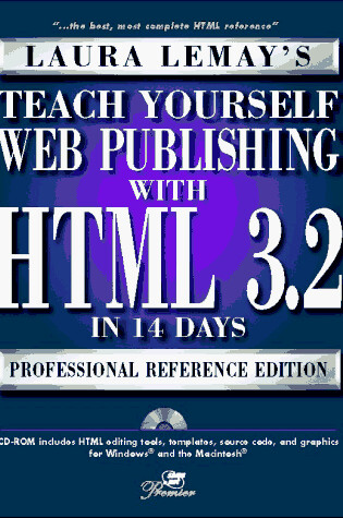 Cover of Teach Yourself Web Publishing with HTML 3.0 in 14 Days