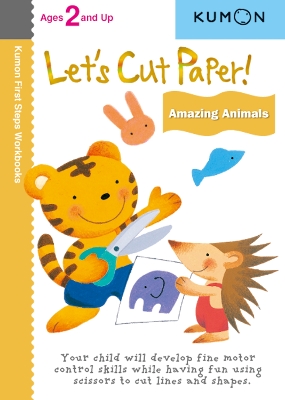 Book cover for Let's Cut Paper! Amazing Animals