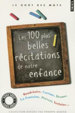 Cover of Les Cent Plus Belles Recitations De Notre Enfance