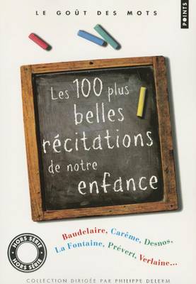 Book cover for Les Cent Plus Belles Recitations De Notre Enfance