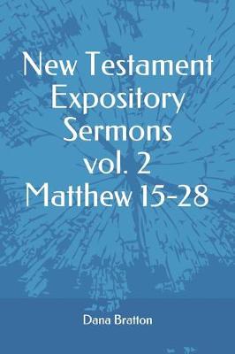 Book cover for New Testament Expository Sermons Vol. 2 Matthew 15-28