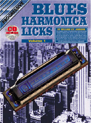Book cover for Progressive Blues Harmonica Licks