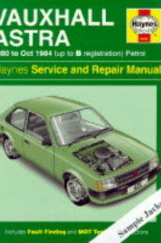 Cover of Vauxhall Vectra Service and Repair Manual