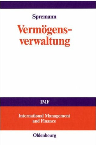 Cover of Verm�gensverwaltung