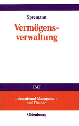 Book cover for Verm�gensverwaltung