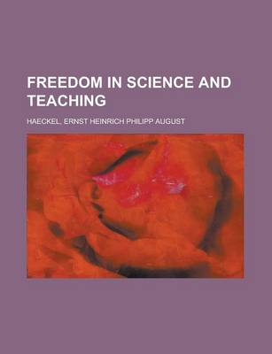 Book cover for Freedom in Science and Teaching