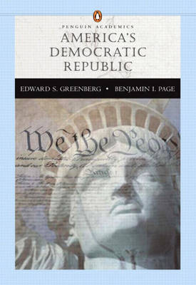 Book cover for America's Democratic Republic (Penguin Academic Series)