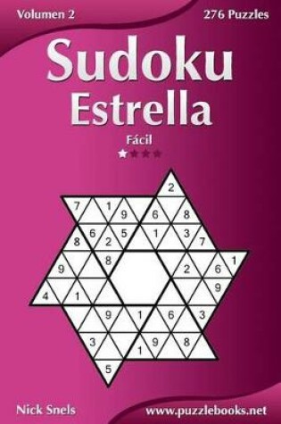 Cover of Sudoku Estrella - Fácil - Volumen 2 - 276 Puzzles