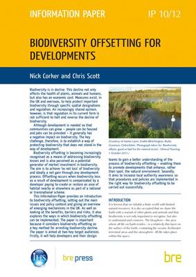 Book cover for Biodiversity Offsetting for Developments