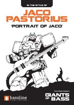 Book cover for Jaco Pastorius - 'Portrait of Jaco'