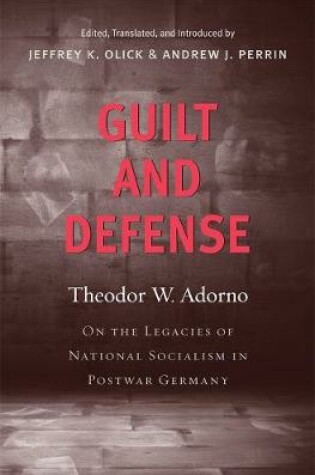 Cover of Guilt and Defense