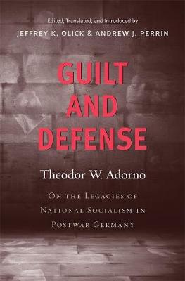 Book cover for Guilt and Defense