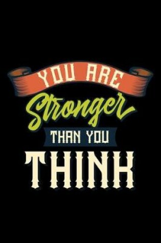 Cover of You are stronger than you think