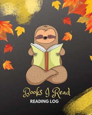 Book cover for Book I Read Reading Log