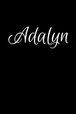 Book cover for Adalyn