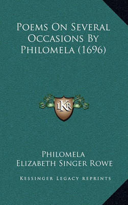 Book cover for Poems on Several Occasions by Philomela (1696)