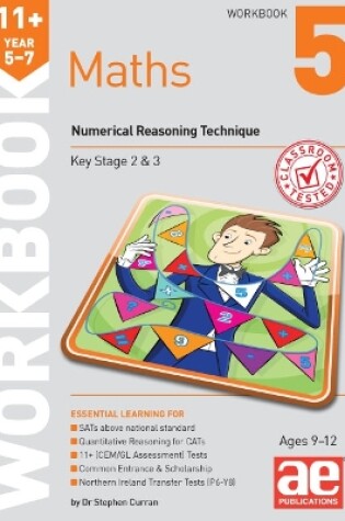 Cover of 11+ Maths Year 5-7 Workbook 5