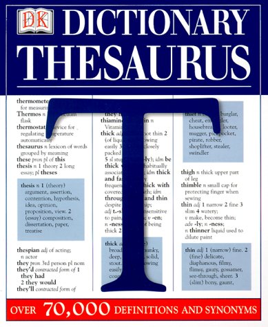 Cover of DK Concise Dictionary/Thesaurus